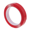 Red Double Sided Adhesive Tape High Strength Acrylic Gel Transparent Car Fix JR