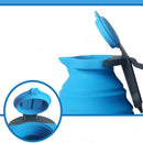 Portable Folding Silicone Water Kettle 1.2L Water Pot Outdoor Camping Trave