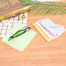 10x large microfiber cleaning cloth for screens lenses glasses 18*15cm 4color FT