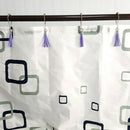 Shower Curtain Hooks 12 Pcs Anti Rust Decorative Shower Curtain Rings Hooks K8M2