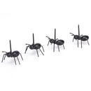 12pcs/set Ant Fruit Fork Eco Friendly Plastic Kitchen Bar Kids Dessert Forks Jâ„–[