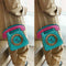 Telephone Shaped Women Retro Cross Body Bag PU Leather Clutch Purse Chain B V1R2