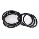386Pcs Rubber O Ring O-Ring Washer Seals Assortment Black for Carfor Home Too Kw