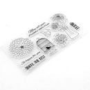 Silicone Transparent Seals Clear Stamps Flower for DIY Scrapbooking Photo