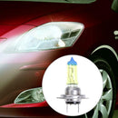 1pc Quartz Glass H7 3000K 55W Car Auto Yellow Halogen Headlight Lamp Bulb
