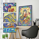 5D DIY Special Shaped Diamond Painting Religious Embroidery Kit Home Decor