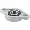 KFL001 Bore Inner 12mm Flange Ball Mounted Pillow Block Bearings