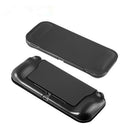Gray Anti-slip PC Protective Skin Cover PU Hard Shell for Nintendo Switch Lite