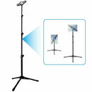 For iPad and Tablet Tripod Stand, Universal Adjustable 360 Rotating Tripod