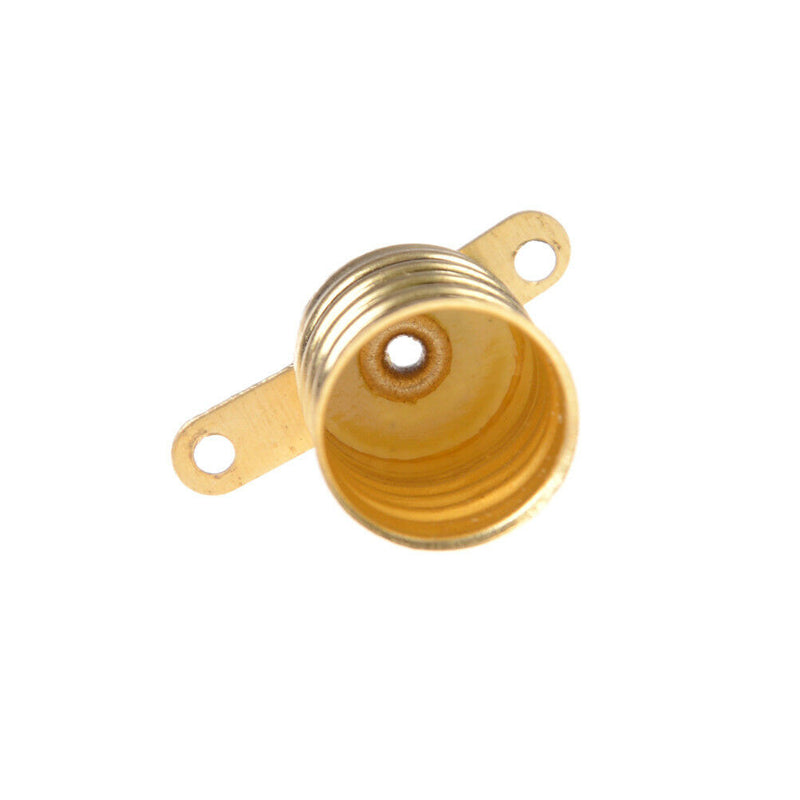 5pcs/set E10 Straight Copper Light Bulb Screw Base PCB Socket Lamp Holder JR