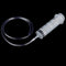 200ml Large Capacity Syringe Reusable Pump Oil Measuring with 1m Silicone Tub OZ