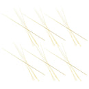 30 Pcs Solid Round Brass Rods Bar Stock Assorted Lot for DIY 300mmx1mm