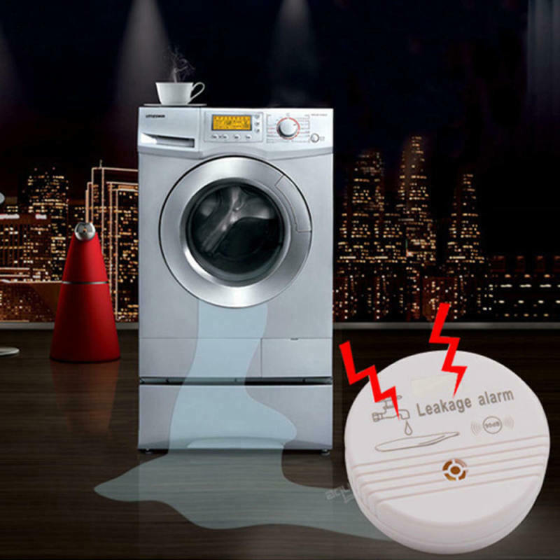 Wireless Water Leak Detector Sensor 90 dB Volume Water Leakage Alarm f ...