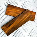 CocoBolo Wood Non-slip Patches 1 Pair Natural Handle Shank Scales for Tool DIY
