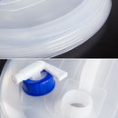 15L PE Material Outdoor Camping Folding Shrink Bucket Water Bottle Water Ba