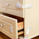 10x Safety Lock Baby Child Safety Care Plastic Lock Door Cabinet Cupboard Toilet