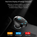 CarÃ‚Â Bluetooth 5.0 FM Transmitter Handsfree MP3 Player 18W PD Charger Adapter