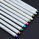 12Pc 6.50*0.28in Draw Paint Markers Pen for Black Paper Art Pens Signatu WXF