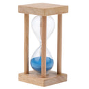 5 Minutes Wood Sand Glass Hourglass Timer Clock Home Office Decor Gift