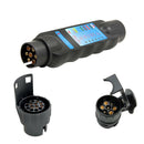 7 & 13PIN SOCKET CAR VAN TRAILER TOWING LIGHT WIRING CIRCUIT TESTER FULL SET