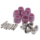 21Pcs For AG60 SG55 Plasma Cutter Torch Consumables Accessories Nozzle Electrode