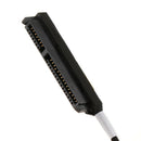 Hard Drive HDD Cable Connector, with Caddy Frame Bracket for DELL E5570 Black