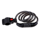 4 Feet Cycling Self Coiling Cable Lock Code Chain Locks for Gates & Fences