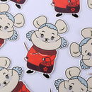 10pcs/Set Creative Cartoon Red Envelopes Chinese New Year Money Pocket (10) A