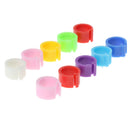 50x Birds Foot Rings Parrot Leg Bands Pigeons Identification Opening Foot Ring
