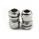 New 5Pcs M12 Stainless Steel Waterproof Gland For 3-8mm Cables  LJ