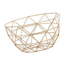 Fruit Plate Metal Fruit Bowl Basket andy Tray Holder Crafts Art Decor Gift L
