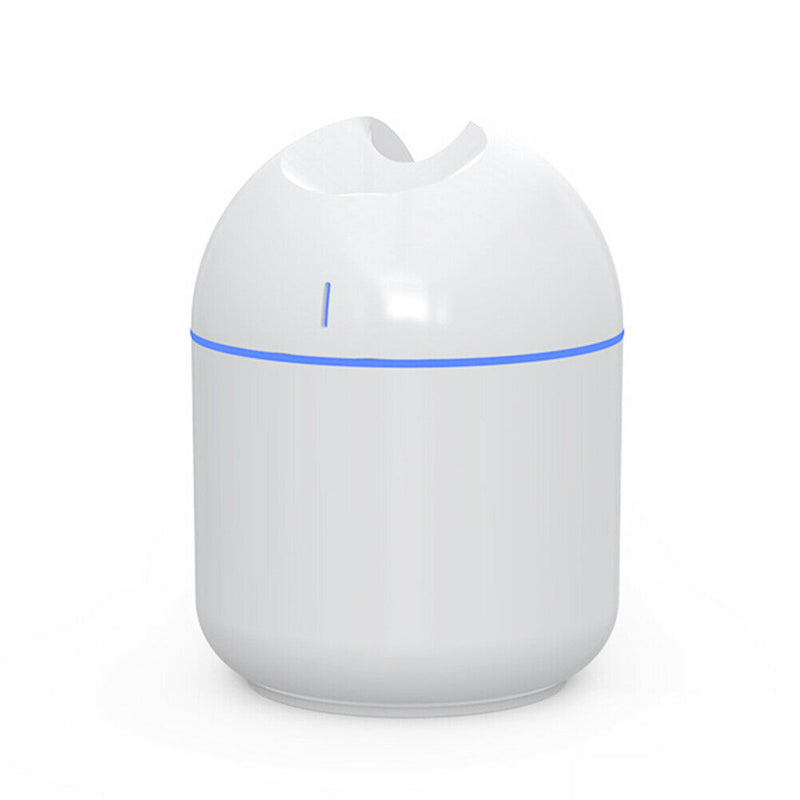 2 Modes Mist Spraying Air Humidifier Aroma Essential Oil Diffuser (White) A