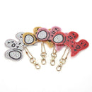 4pcs Full Drill Special Shaped Diamond Painting Horse Shape Keyring Craft