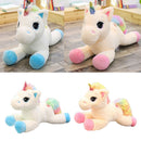 Cute Rainbow Unicorn Plush Soft Toys for Kids Girl Birthday Gifts Blue