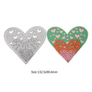 4pcs Metal DIY Cutting Dies Stencil Scrapbook Album Paper Card Embossing Craft