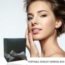 Earrings Storage Box Bracelet Necklace Ring Bow Ribbon Jewelry Organizer