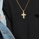 Cross Pendant Necklace Men / Women Hip Hop Sparkling Street Dance Rap Men's