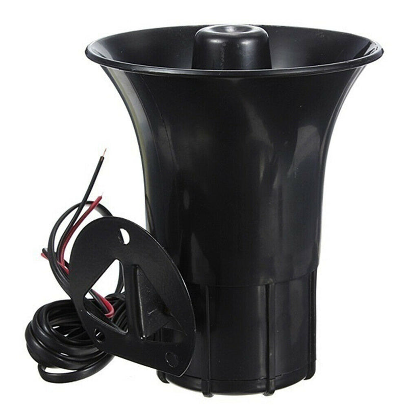 6 Sounds Car Alarm Handheld Megaphone Siren Horn PA Speaker Mic System Kit 12V