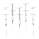 5 Pieces Safety Clear Pet Bird Feeding Syringe Parrot Feeders Injector 20ml