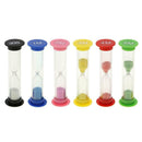 6pcs 30s/1min/2min/3min/4min/5min Hourglass Kids Toys Gift Sand Clock Timer