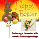 Easter Egg Tree Branch Home Decoration Painting Eggs Party DIY Decor D8L6
