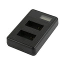 Fits for GOPRO3/2 Camera Battery Charger LCD Display USB Input Safe Portable
