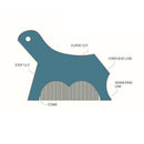 New Innovative Design Beard Shaping Tool Trimming Shaper Template Guide For