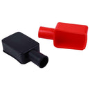 2pcs Car Battery Negative Positive Terminal Covers Cap Insulating Protector