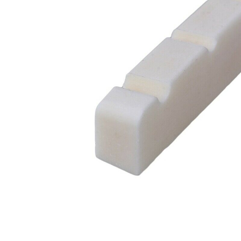 Bass Bone Bridge Saddle and Nut For 4 String Bass Guitar Pack of 3