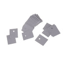 50pcs TO-247 Transistor Silicone Insulator Insulation Sheet 20*25mm Z