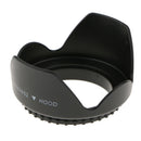 52mm Reversible Tulip Flower Crown Petal Shaped Lens Hood Provides Protection