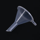 12pcs clear plastic funnels for empty bottle filling perfumes essential oilsxp
