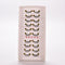 New 10 pairs/lot Half/ Mini /Corner Winged False eyelashes Cute eye lashes AC22