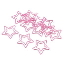 12x Metal Star Shape Paper Clips Bookmark Photo Album Envelope Clips